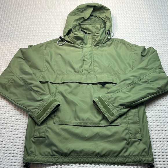GAP Other - Gap Pullover Jacket Mens XS Green Anorak Windbreaker Hoodie Pre-Owned